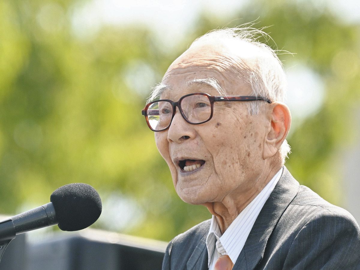 原爆の被害が今も脳裏に… 被団協の田中熙巳さんが訴えた「核兵器