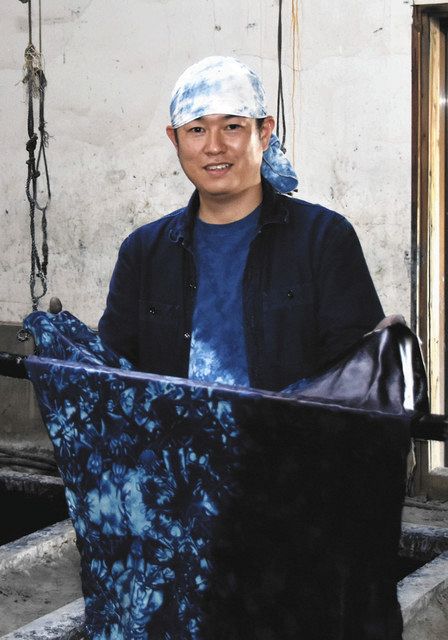 ひと物語 自然の味わい 伝えたい 藍染め体験を出前 新島大吾さん 東京新聞 Tokyo Web