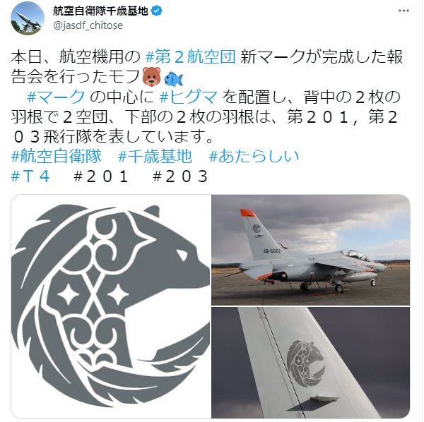 航空自衛隊機にアイヌ文様マーク 抗議する市民グループの真意とは