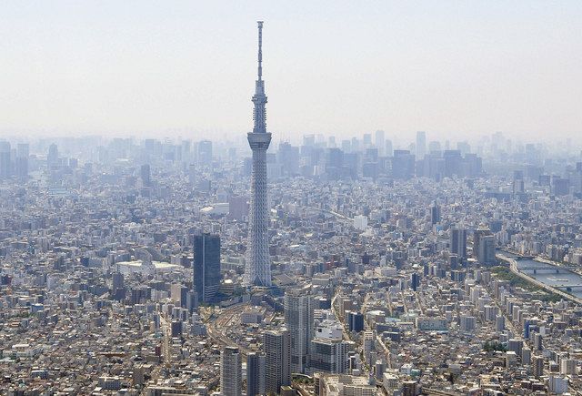 東京スカイツリーと街並み