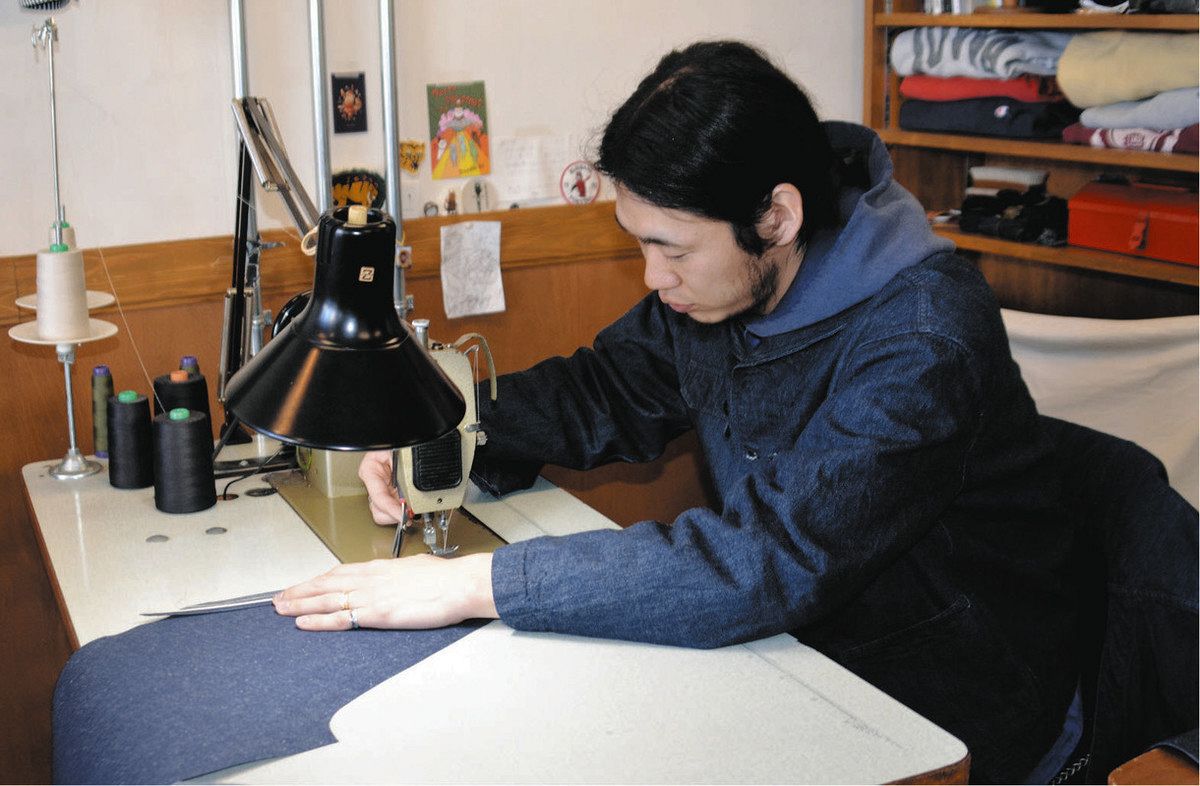 独自の風合い醸すデニム 桐生・森山縫製「Nuu」好評 全国から注文殺到