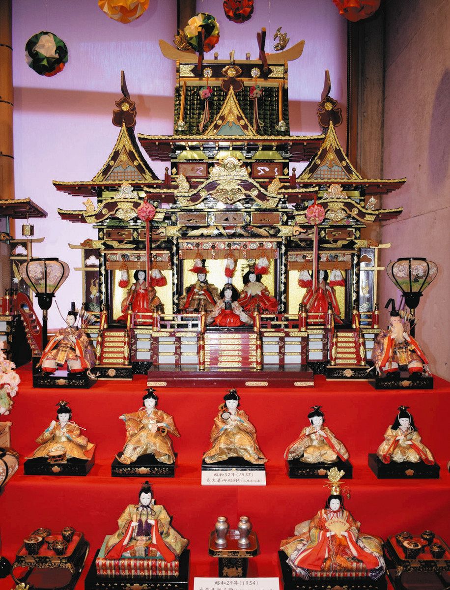 桃の節句を前に 華やか ひな人形 神奈川県西部に彩り：東京新聞デジタル