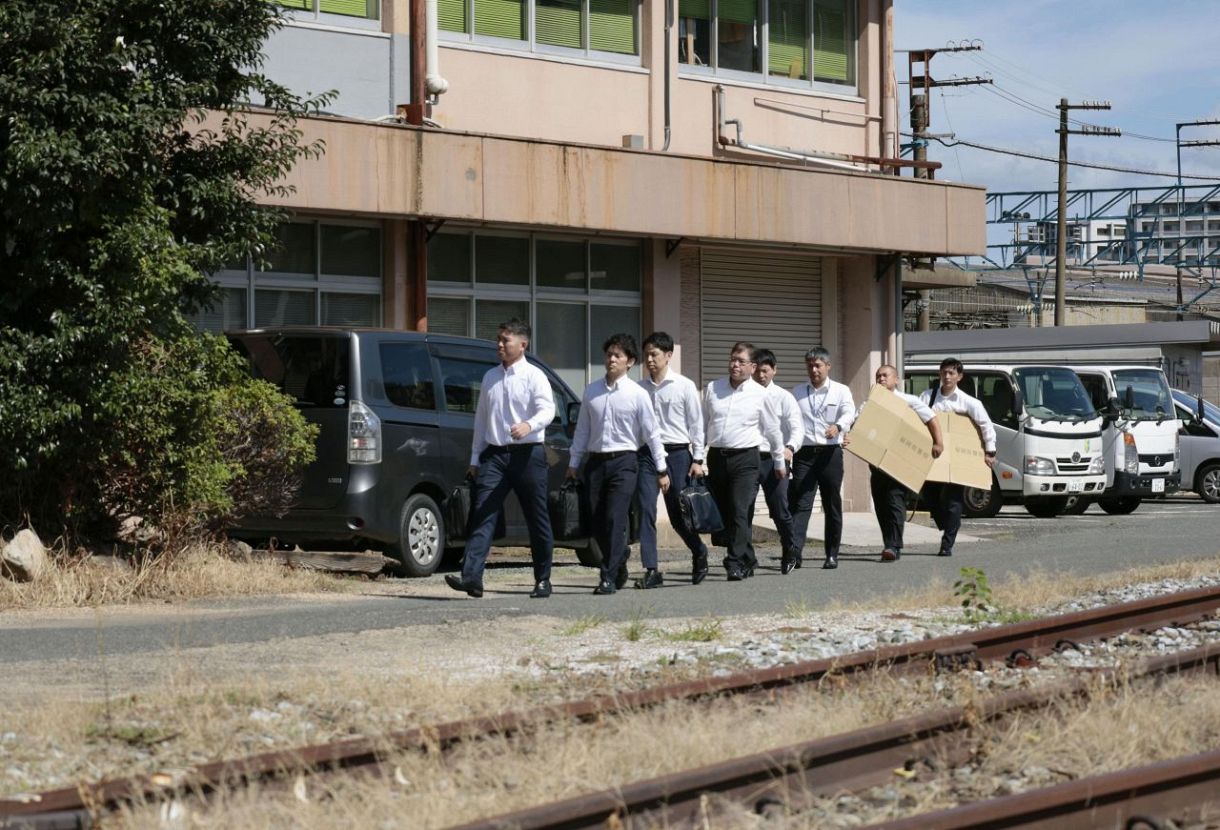ＪＲ貨物の施設を家宅捜索 社員収賄疑い、福岡県警：東京新聞デジタル