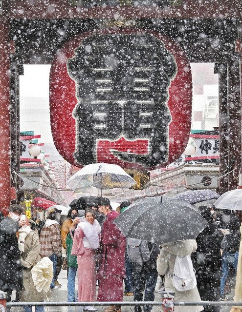 東京で想定外の大雪 うっすら積雪 1センチ 5センチ 大雪警報 予想できなかった と気象庁 東京新聞 Tokyo Web