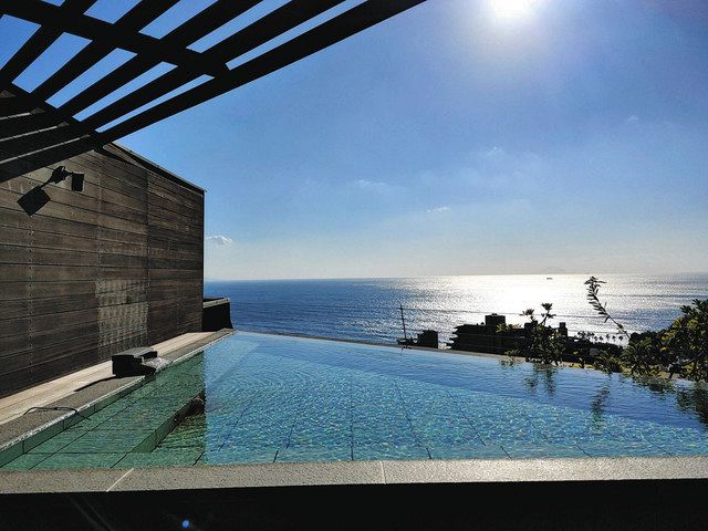 ＜山崎まゆみのバリアフリーで行こう＞熱川プリンスホテル 空と海 一体の露天風呂 - 東京新聞