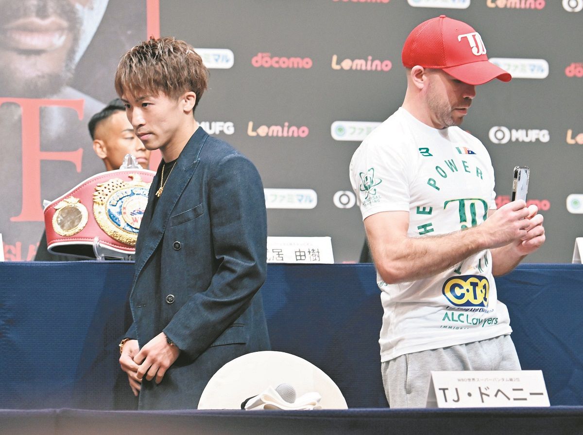 井上尚弥「自分の中で納得する試合を」 挑戦者ドヘニー「歴史をつくる