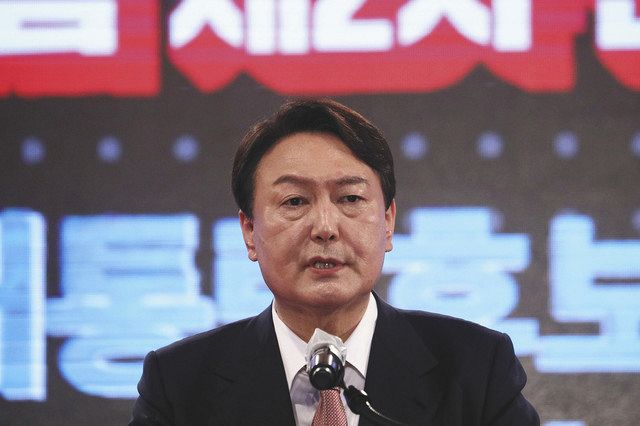 韓国大統領選 野党候補に前検事総長の尹錫悦氏 失言で辛勝 本選に不安も 東京新聞 Tokyo Web 韓国大統領選 野党候補に前検事総長の尹錫悦氏 失言で辛勝 本選に不安も 東京新聞 Tokyo Web