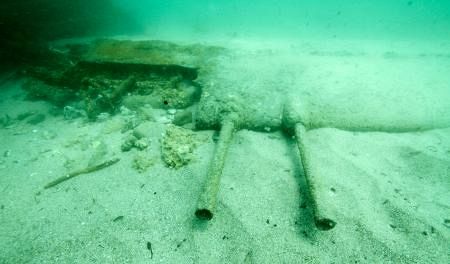 紫電改」の両翼と機銃か 鹿児島・阿久根沖で発見：東京新聞デジタル