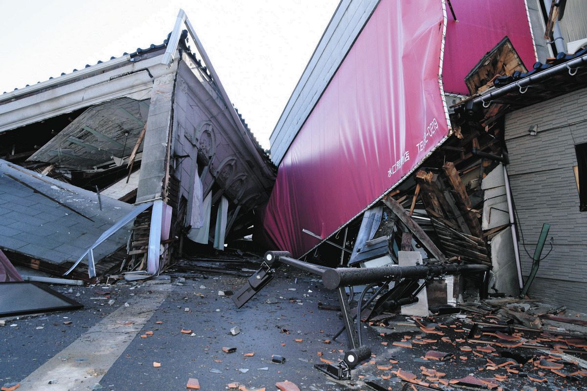 数量限定セール  息の根を止められた」2007年の地震でも大被害…石川・穴水町の 靴