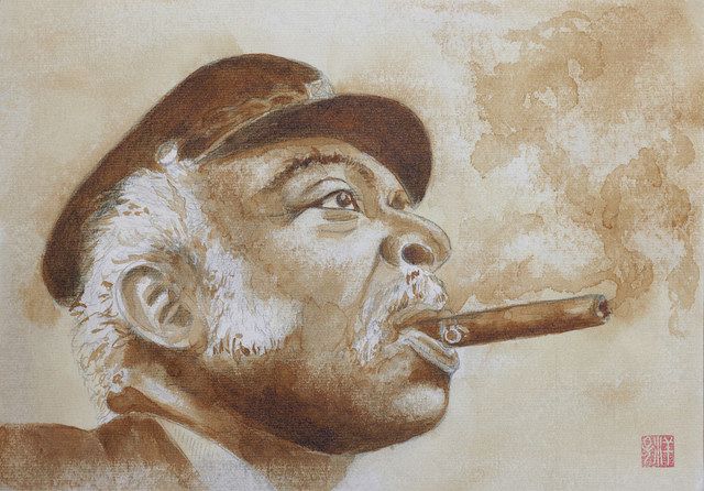 セピア色のJazz巨人 カウント・ベイシーやビリー・ホリデイ コーヒーを