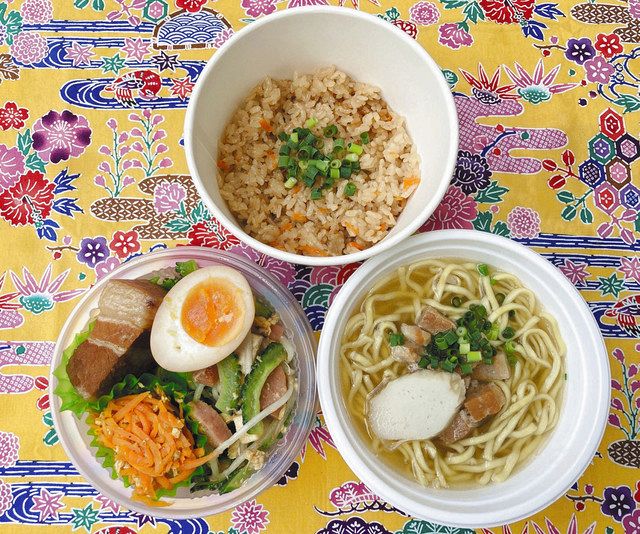 キッチンカー グルメ 琉球キッチンこだま 琉球ランチbox 八重山そばハーフ 東京新聞 Tokyo Web