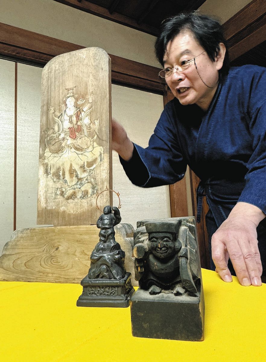 三天信仰伝える秘仏を初公開 足利市の北郷公民館で4、5日：東京新聞