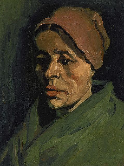 ゴッホ展 今日の1点（4）フィンセント・ファン・ゴッホ 《女の顔