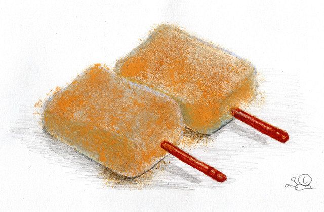 <中村雅之 和菓子の芸心>「きび田楽」(岡山市・金萬堂本舗) 踊り狂った都の人々:東京新聞デジタル