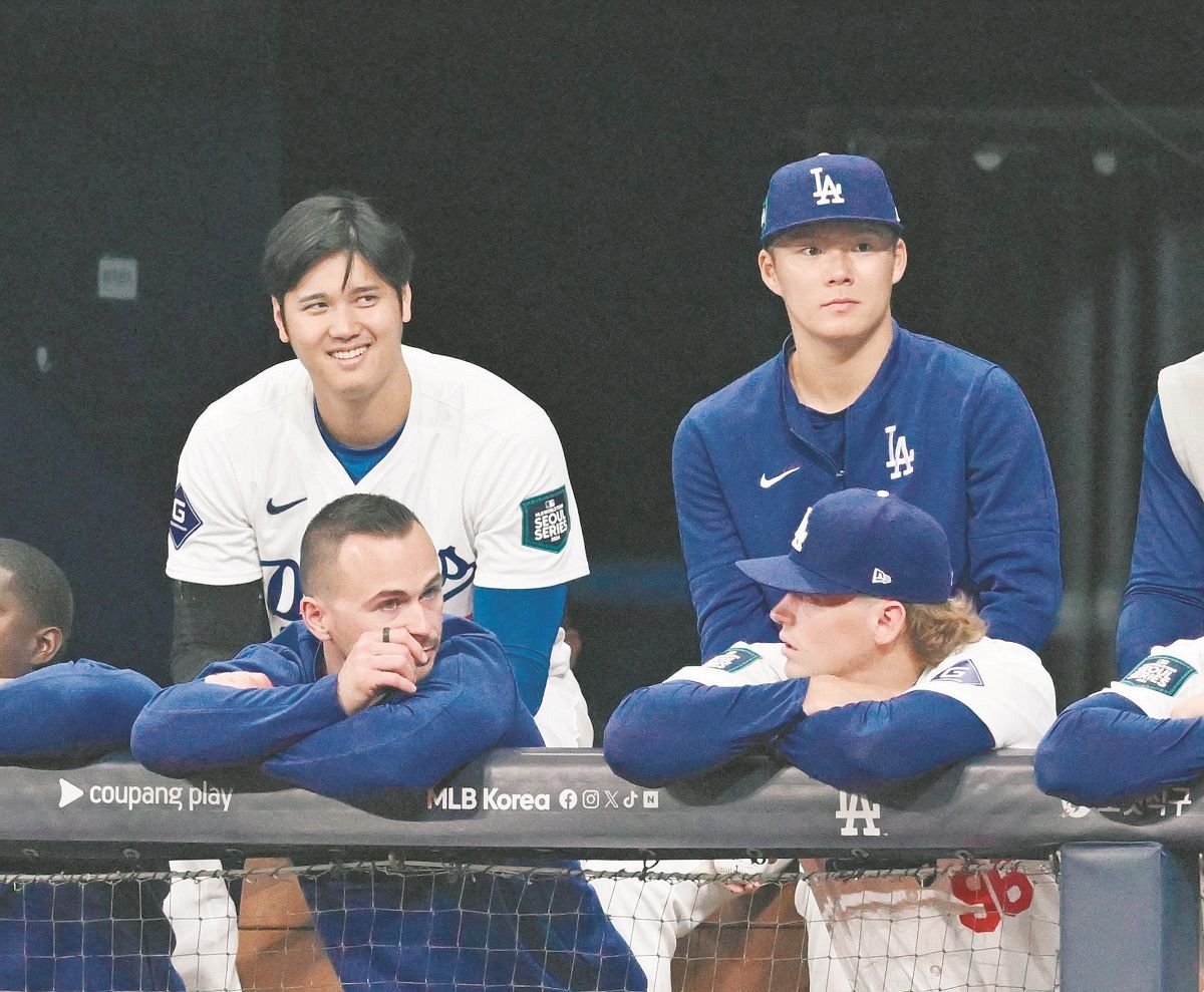 大谷翔平選手に即席の応援歌…MLB・ソウルシリーズはスタンドもアツい