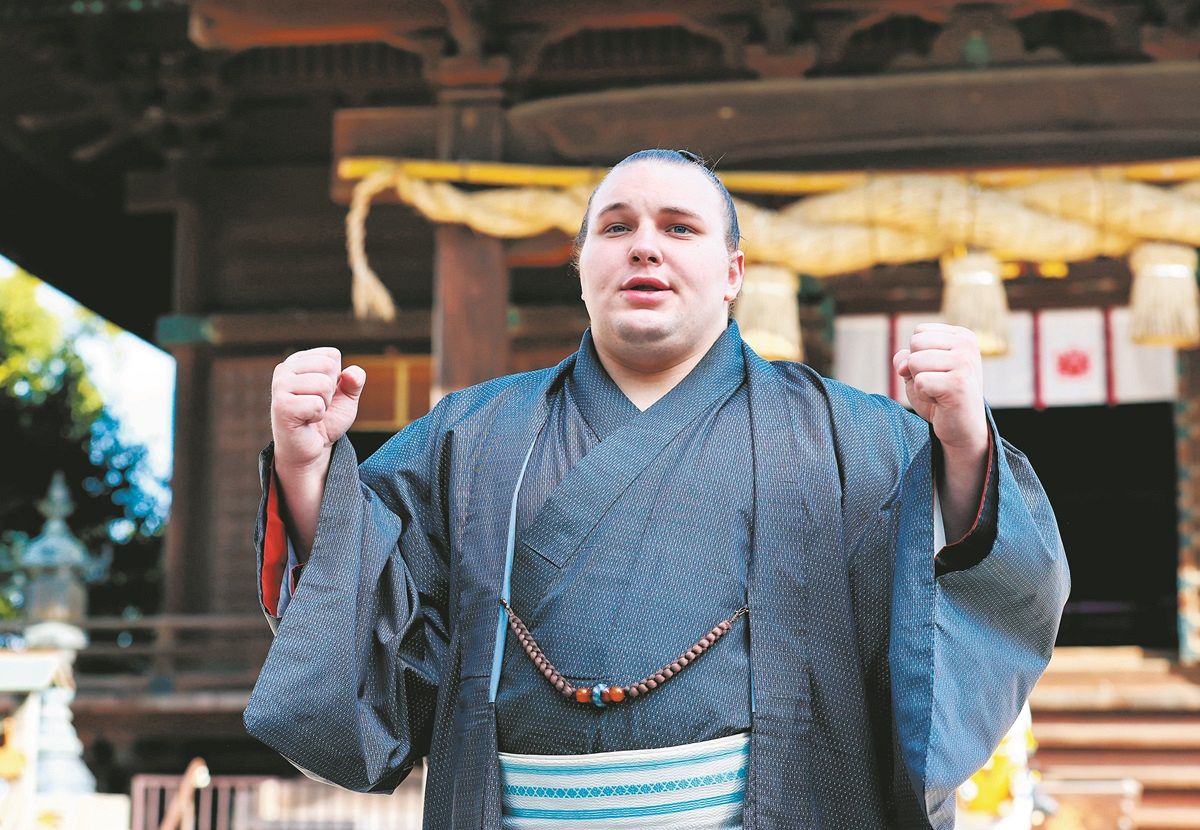 安青錦「大関と呼ばれるのは楽しみ」 安治川親方から「自分で考えろ