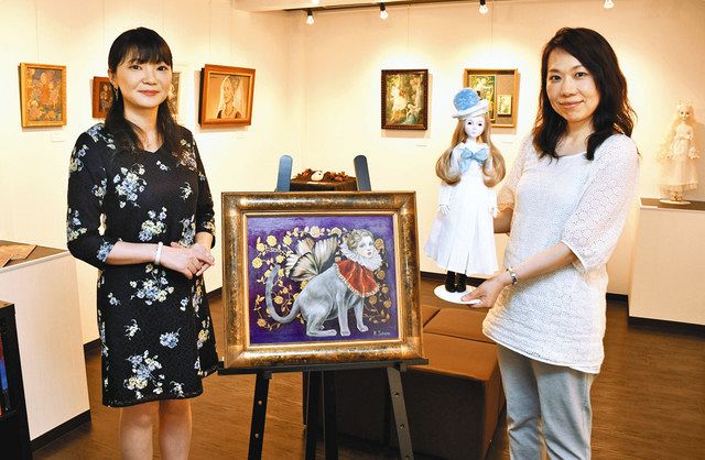 幻想・空想の世界紹介 油彩や鉛筆画など、柏で11人が作品展：東京