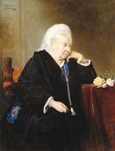 2106. 1884年 イギリス ヴィクトリア女王 ファーシング コレクション