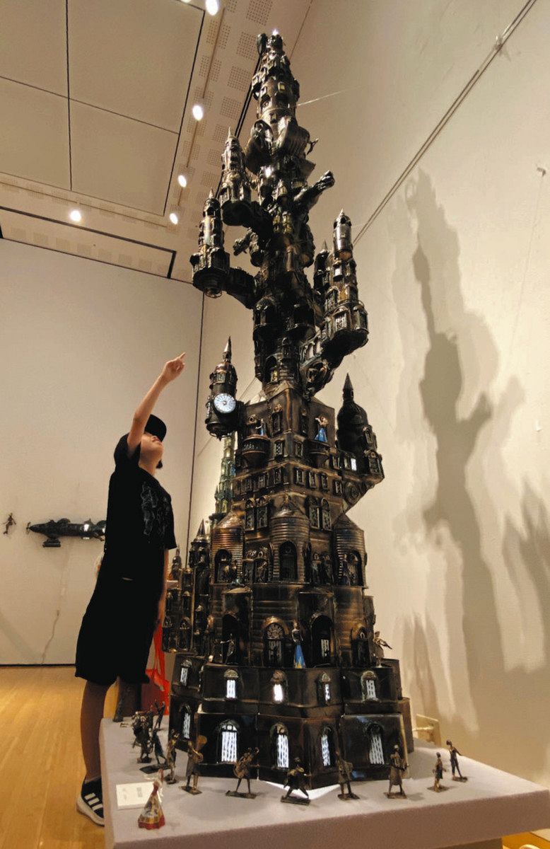 環境に配慮「缶響（かんきょう）アート」 空き缶素材 津田のぼるさん