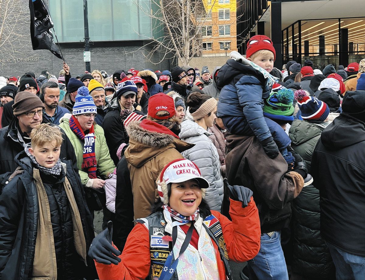トランプ氏は平和の使者」VS「億万長者のための政策」推しとアンチでワシントン分断、警備に2.5万人：東京新聞デジタル
