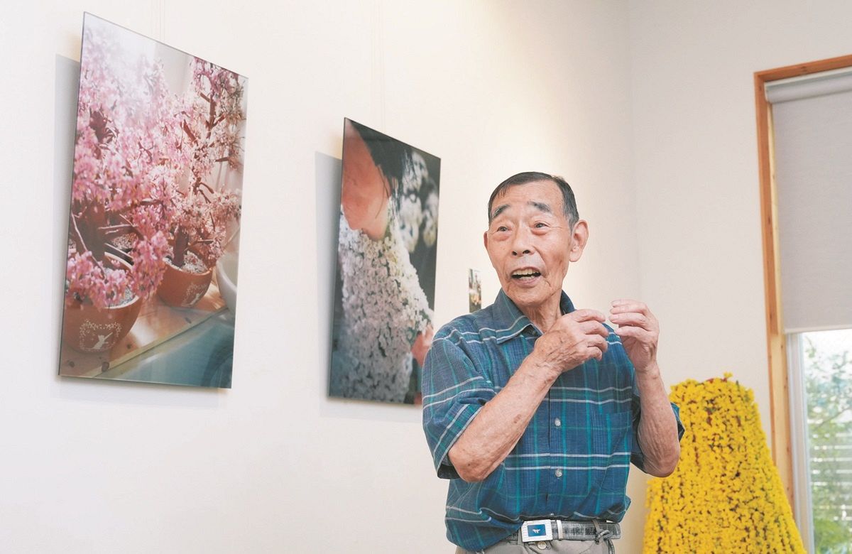 国の強制不妊「苦しんだ経験伝えていく」 20代の写真や訴訟支えた造花