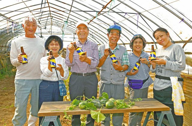 江戸時代に栽培されていた「本田ウリ」 ビールやパンにおいしい変身 