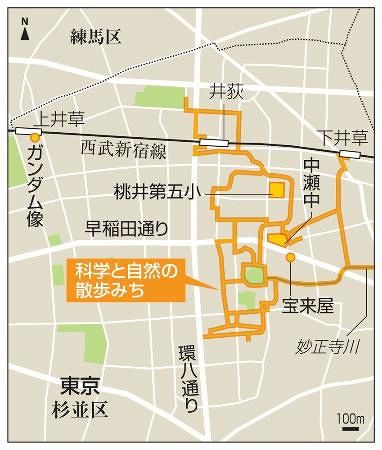 ぷらっとTOKYO】「上井草、井荻」 小柴さんゆかりの散歩道：東京新聞  