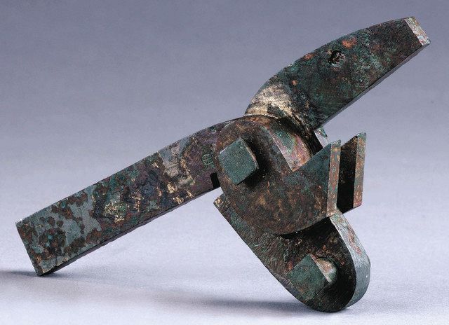 私が見た兵馬俑と古代中国展＞（4）精緻極めた青銅製弩機 東大寺