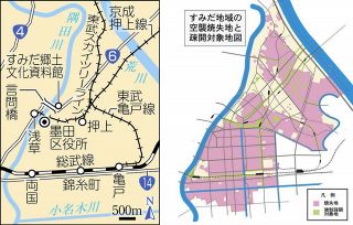 東京大空襲７６年　被災の実態、地図で迫る　墨田区の石橋学芸員、独自の地図を作成