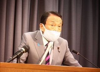 自民副総裁に麻生氏の起用を検討
