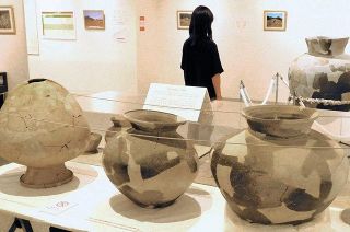 奈良古墳群出土の馬具や須恵器展示　沼田市歴史資料館