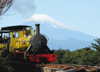 ロムニー鉄道の支援を　伊豆市が寄付募る　日本唯一15インチゲージ鉄道ピンチ