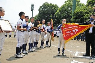 水戸レイズが全国切符　全日本学童軟式野球　茨城県予選6年ぶり2度目のV