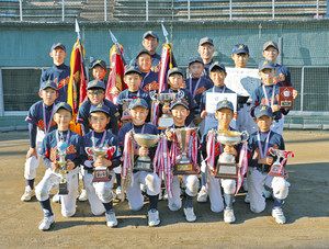 １部・泉谷、２部・磯辺がＶ　千葉市少年軟式野球秋季中央大会
