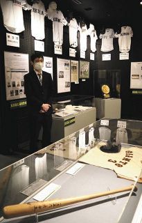 文京と野球史の物語　長嶋さん伝説のバットなど展示　東京ドームの博物館で企画展