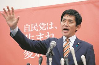 小林鷹之氏を支援する議員は誰？　出馬会見の同席者リスト　自民党総裁選　「われわれは派閥の枠組みで動いていない」