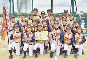 フレールＡ 5年ぶりＶ　東京都知事杯第42回都学童軟式野球フィールドフォーストーナメント大田支部予選