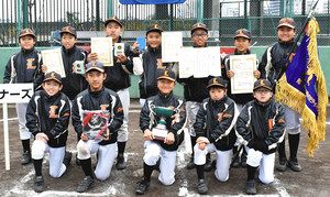 ライナーズ　ダブル優勝　台東区少年軟式野球リーグ戦