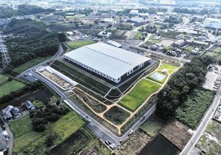 埼玉県内初　所沢市の屋根付き最終処分場　敷地38％緑化、環境に配慮