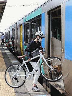 「サイクルトレイン」水郡線で４月から本格運用　JR東日本で初　自転車そのまま列車内に持ち込みOK