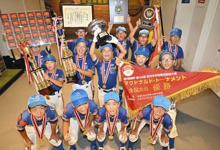 å…¨æ—¥æœ¬å­¦ç«¥é‡Žçƒã€€æ–°å®¶ã‚¹ã‚¿ãƒ¼ã‚ºé€£è¦‡ã€€å²ä¸Š3ãƒãƒ¼ãƒ ç›®