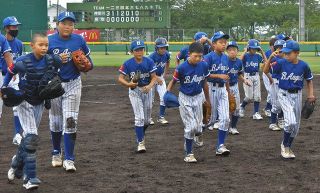 全日本学童野球　競技第2日　久本ブルーエンジェルス、完勝発進