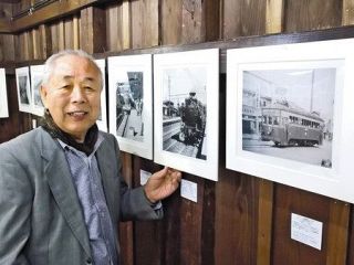 白黒写真 昭和の面影　鉄道など５０点　安達さん桶川で個展