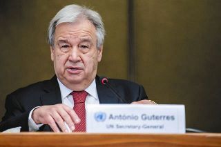 グテレス国連事務総長の続投決定　コロナからの復興、気候変動など課題
