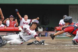 山野滑り込みセ～～フ！！　全日本学童野球東京都予選3位決定戦
