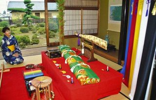 薫る風雅　京風の七夕飾り　太田で公家に伝わる儀式をアレンジ