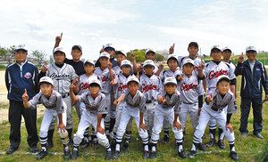 荒川コンドル 先行逃げ切りＶ　第21回春季少年軟式野球大会