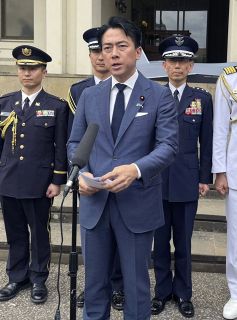 防衛相、中ロ連携けん制　「国際社会に事実発信」
