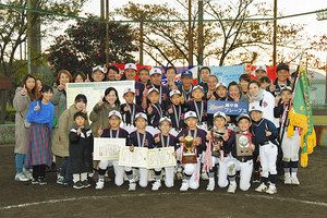越中島ブレーブスが好投区勢初の優勝　東京23区少年軟式野球大会・学童低学年の部