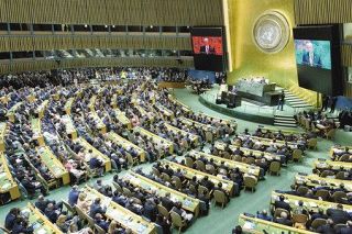 「兵器への浪費より自然災害に目を」　気候変動対策　怒る島国　国連総会一般討論